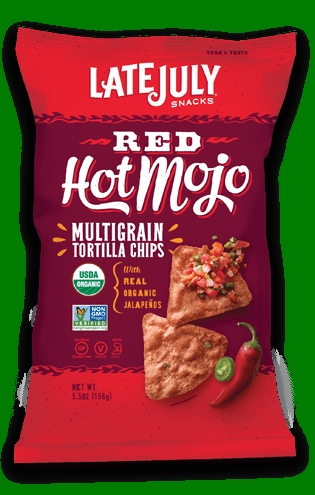 croustilles tortillas multi-grains, Red Hot Mojo-1